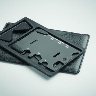 Logo trade promotional merchandise picture of: Multi-tool pocket phone stand