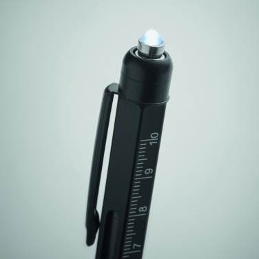 Logotrade promotional giveaway image of: Spirit level pen with ruler
