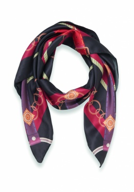 Logo trade promotional giveaways picture of: Shawl recycled satin polyester