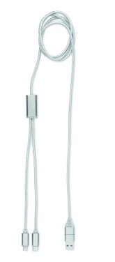 Logo trade promotional merchandise image of: 2 in 1 long charging cable