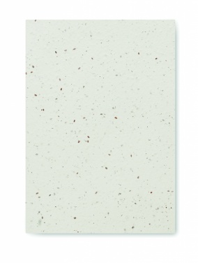 Logotrade promotional gifts photo of: A5 seed paper cover notebook