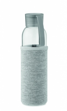 Logo trade promotional gifts image of: Recycled glass bottle 500 ml