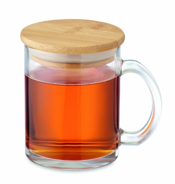 Logo trade promotional merchandise picture of: Recycled glass mug 300 ml