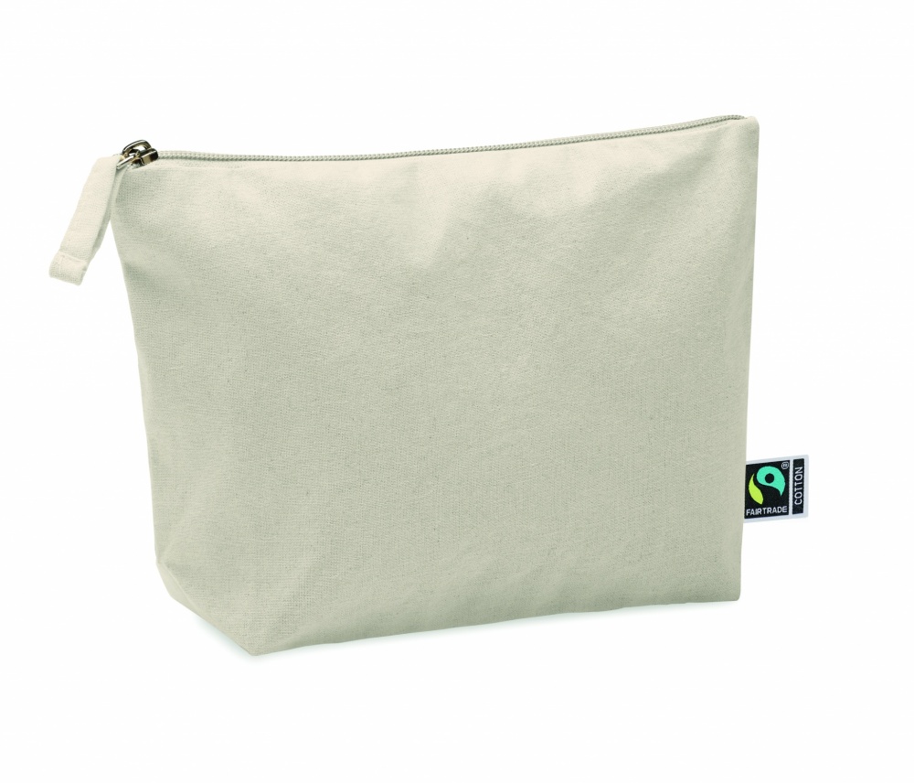 Logo trade promotional gifts picture of: Cosmetic bag Fairtrade