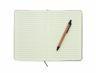 Logo trade corporate gift photo of: A5 portfolio in cork