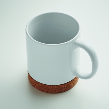 Logotrade promotional giveaway picture of: Sublimation ceramic cork mug