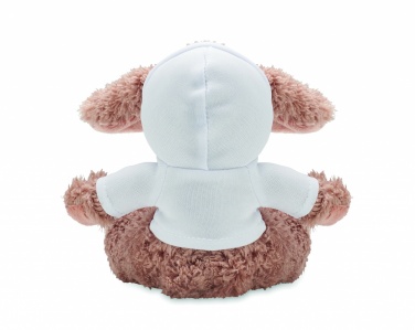 Logo trade promotional gifts picture of: Bunny plush wearing a hoodie