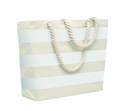 Logo trade promotional gifts image of: Cotton beach bag 220 gr/m²