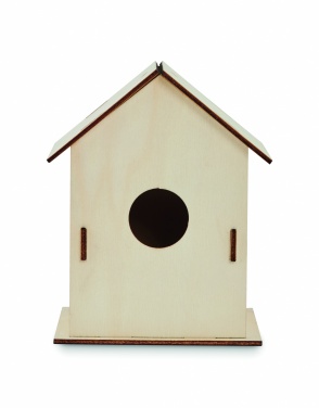 Logo trade promotional giveaways picture of: DIY wooden bird house kit