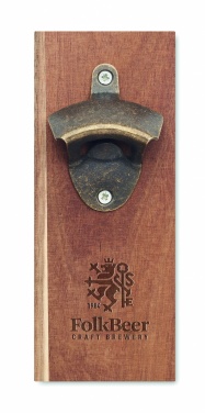 Logotrade promotional product picture of: Wall mounted bottle opener