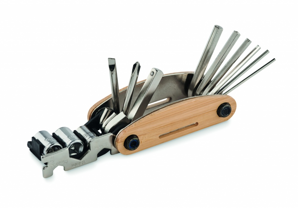 Logo trade promotional items picture of: Multi tool pocket in bamboo