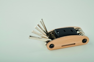 Logotrade business gift image of: Multi tool pocket in bamboo