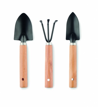 Logo trade promotional merchandise image of: 3 garden tools  in RPET pouch