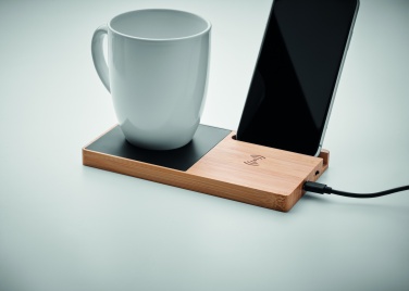 Logo trade promotional products image of: 1Wireless charger mug warmer