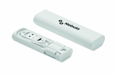 Logo trade business gifts image of: 9 in 1 cable connector set