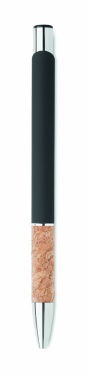 Logotrade advertising product image of: Ballpoint pen made of aluminum with a cork grip