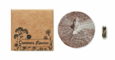 Logo trade promotional items image of: Mix flowerseeds disc