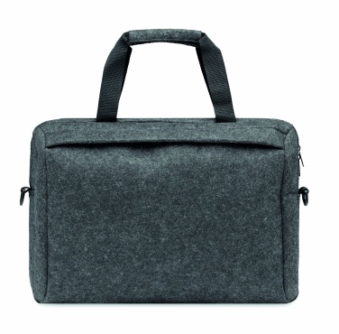 Logo trade promotional items image of: 15 inch RPET felt laptop bag
