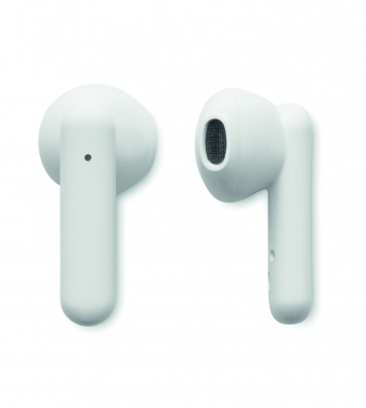 Logo trade corporate gifts picture of: TWS earbuds with solar charger