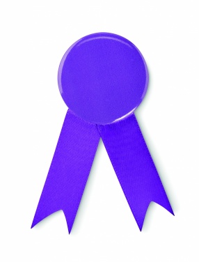 Logo trade advertising products image of: Ribbon style badge pin