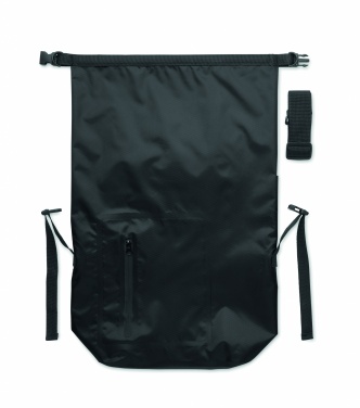 Logo trade promotional merchandise image of: RPET waterproof rolltop bag