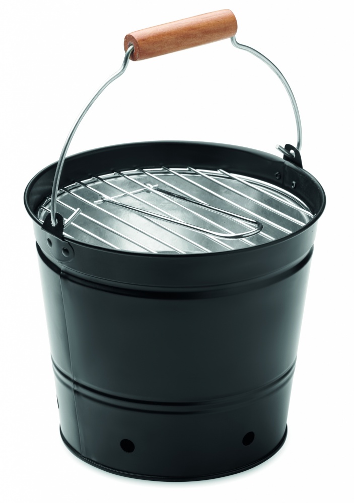 Logo trade promotional products image of: Portable bucket barbecue