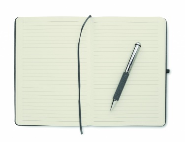 Logotrade advertising product picture of: Recycled leather notebook set