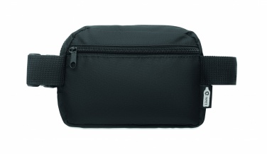 Logo trade promotional giveaways image of: 300D RPET polyester waist bag