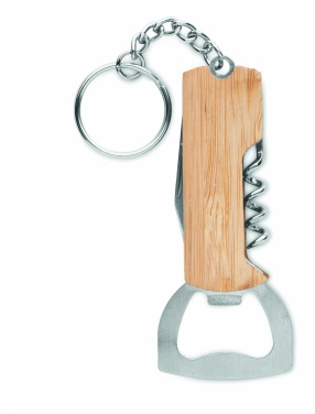 Logotrade promotional gift picture of: 3 in 1 bamboo pocket tool
