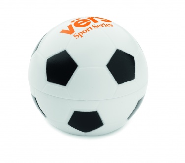 Logo trade corporate gifts picture of: Lip balm in football shape