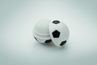 Logo trade promotional merchandise picture of: Lip balm in football shape