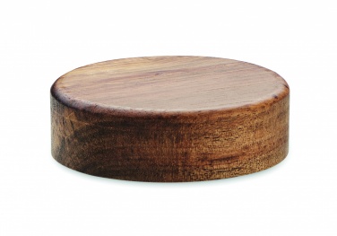 Logotrade corporate gifts photo of: Wireless charger in acacia 15W