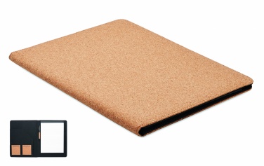 Logotrade promotional giveaways photo of: A4 cork conference folder