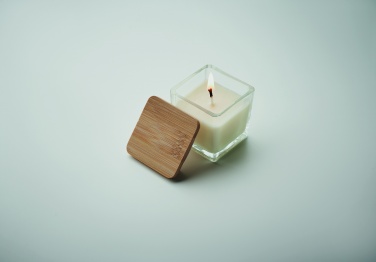 Logotrade promotional merchandise image of: Squared fragranced candle 50gr