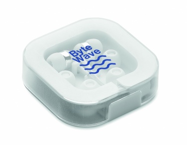 Logotrade corporate gift image of: Ear phones with silicone covers