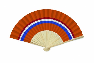Logo trade advertising product photo of: Manual fan flag design