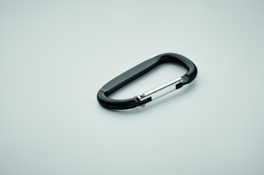 Logo trade promotional items picture of: Carabiner clip in aluminium.