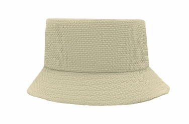 Logo trade business gifts image of: 9aper straw bucket hat