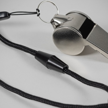 Logo trade business gift photo of: Metal whistle