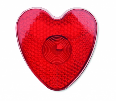 Logo trade promotional product photo of: Heart shaped reflector light