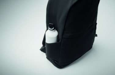 Logotrade promotional items photo of: A 15-inch laptop backpack made of recycled pre-consumer cotton and recycled polyester with customizable printing.