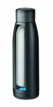 Logo trade promotional items image of: Heat-cool double wall bottle