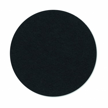 Logotrade corporate gift image of: Round coaster in RPET felt