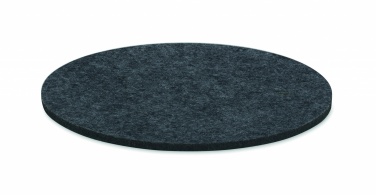 Logo trade advertising product photo of: Round coaster in RPET felt