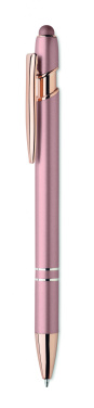 Logo trade business gifts image of: Recycled aluminium pen