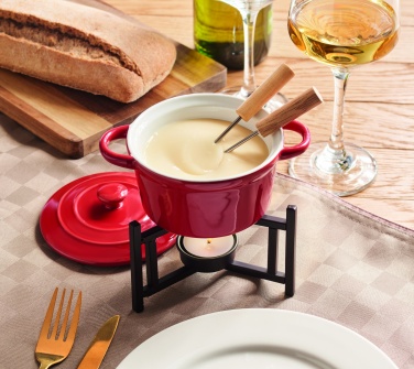 Logotrade promotional giveaway picture of: Ceramic fondue set 300 ml