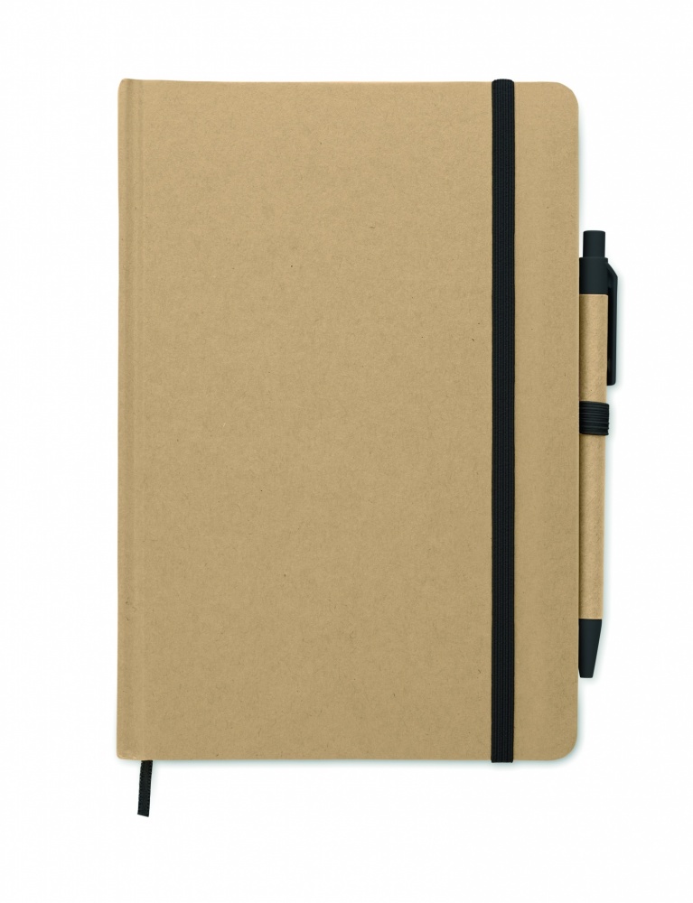 Logotrade promotional gift image of: A5 notebook in recycled carton