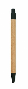 Logo trade promotional merchandise picture of: A5 notebook in recycled carton