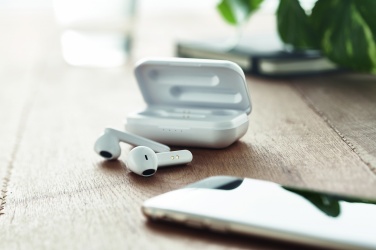 Logotrade advertising product image of: TWS earbuds with charging base