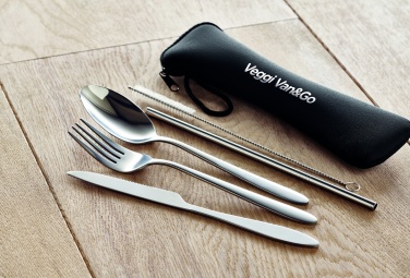 Logo trade business gift photo of: Cutlery set stainless steel